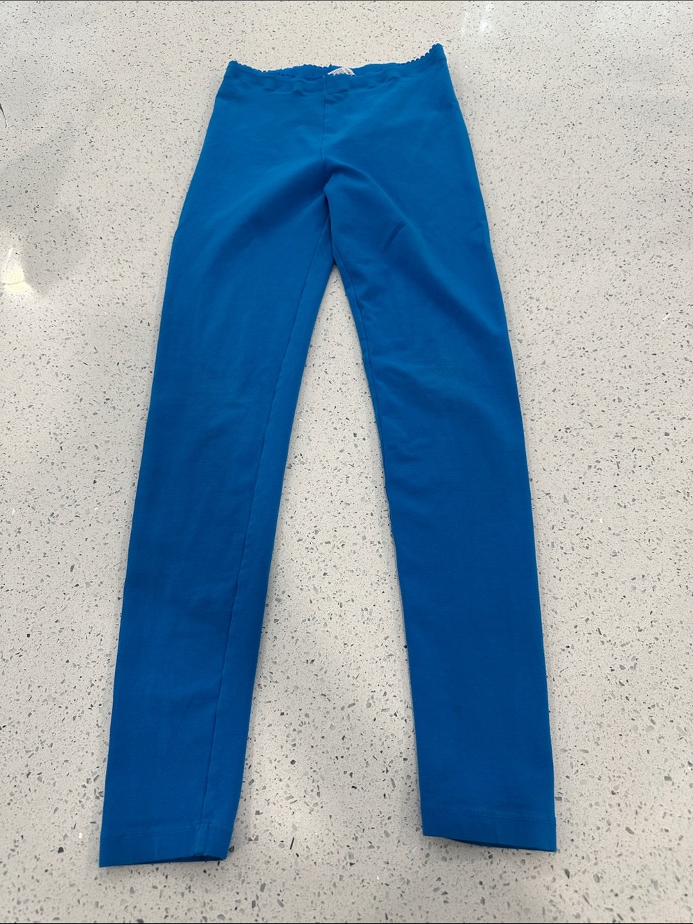 Tea Collection Bright Blue Pull-On Girls' Leggings
